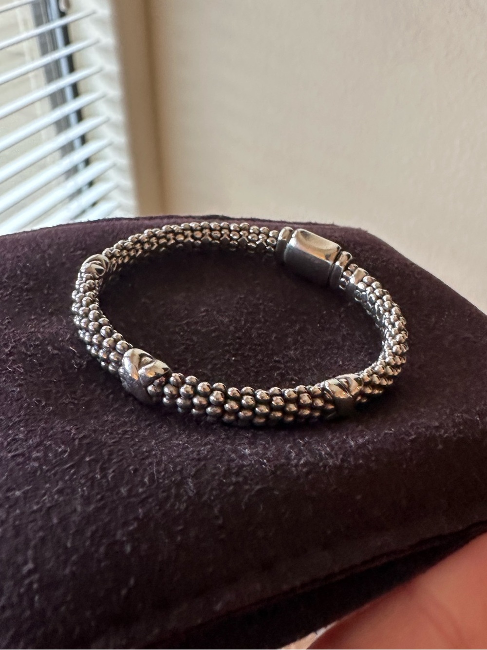 Authentic Lagos Caviar sterling silver - Picture 9 of 9
